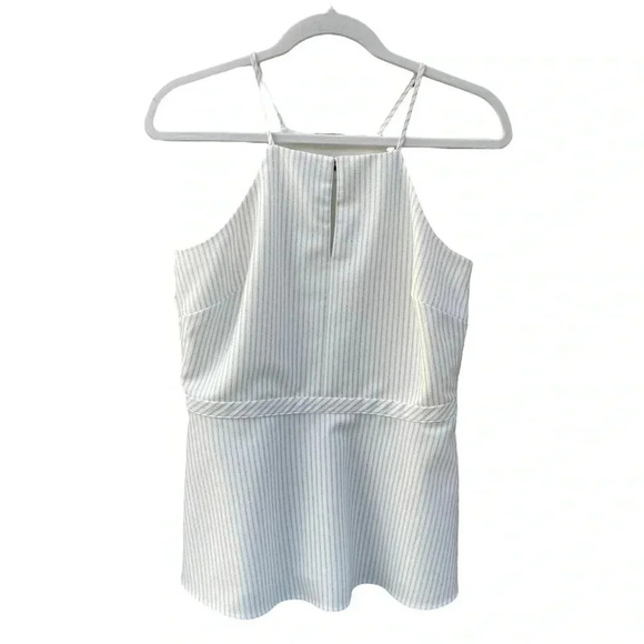Banana Republic Sleeveless Striped Work Top - Picture 4 of 4